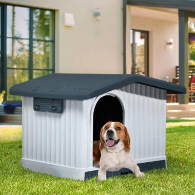 Ruff hauz shop dog house plastic